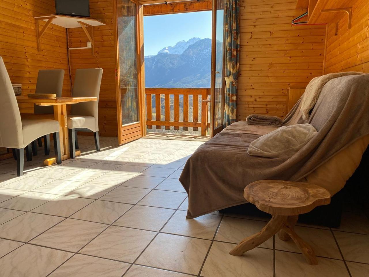 Chalet A Un Endroit Exceptionnel, Alpes, Parc National Des Ecrins Les Vigneaux Exterior photo