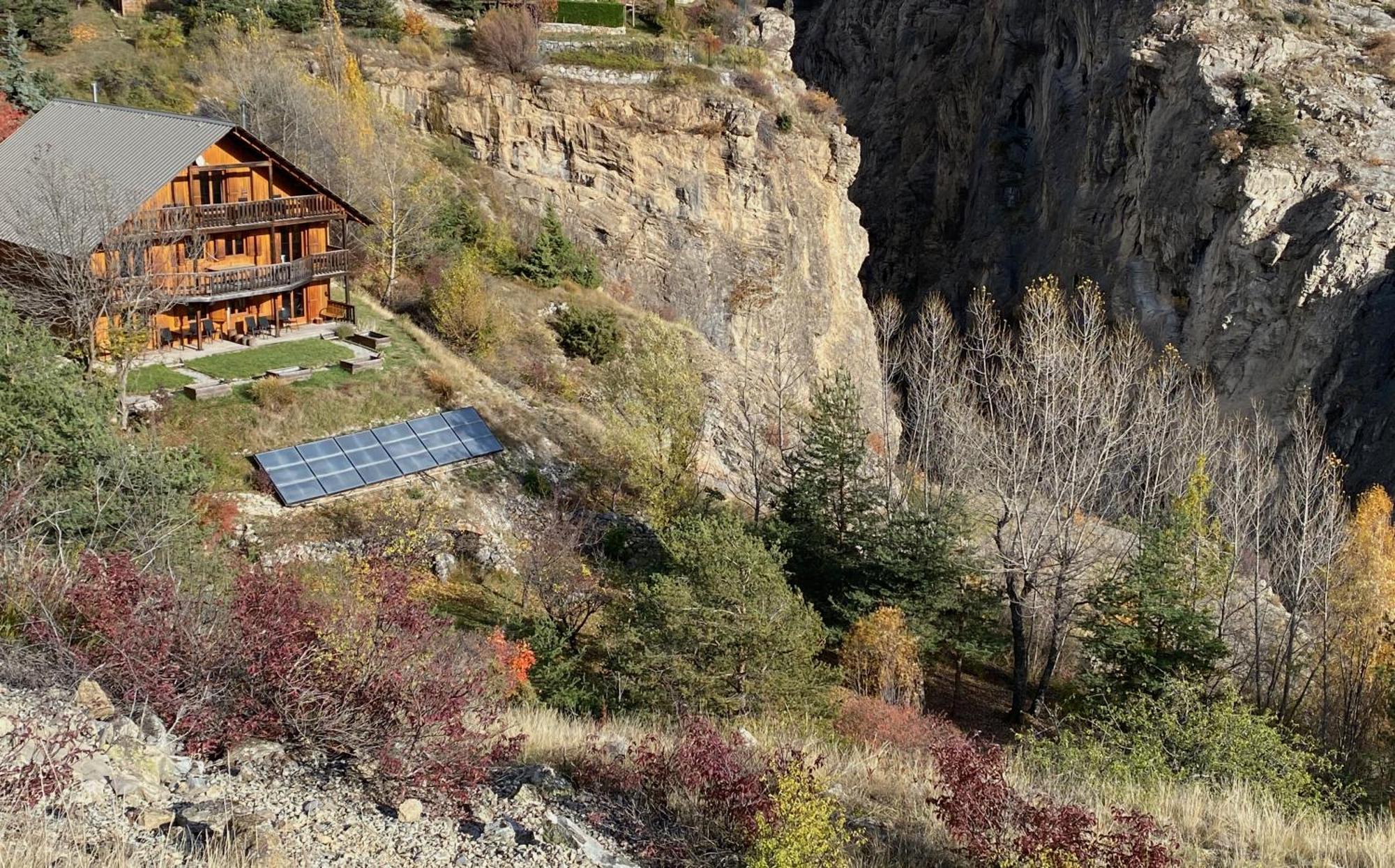 Chalet A Un Endroit Exceptionnel, Alpes, Parc National Des Ecrins Les Vigneaux Exterior photo