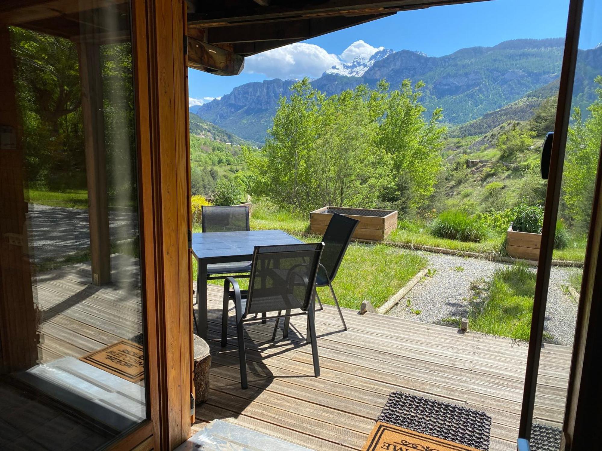 Chalet A Un Endroit Exceptionnel, Alpes, Parc National Des Ecrins Les Vigneaux Exterior photo