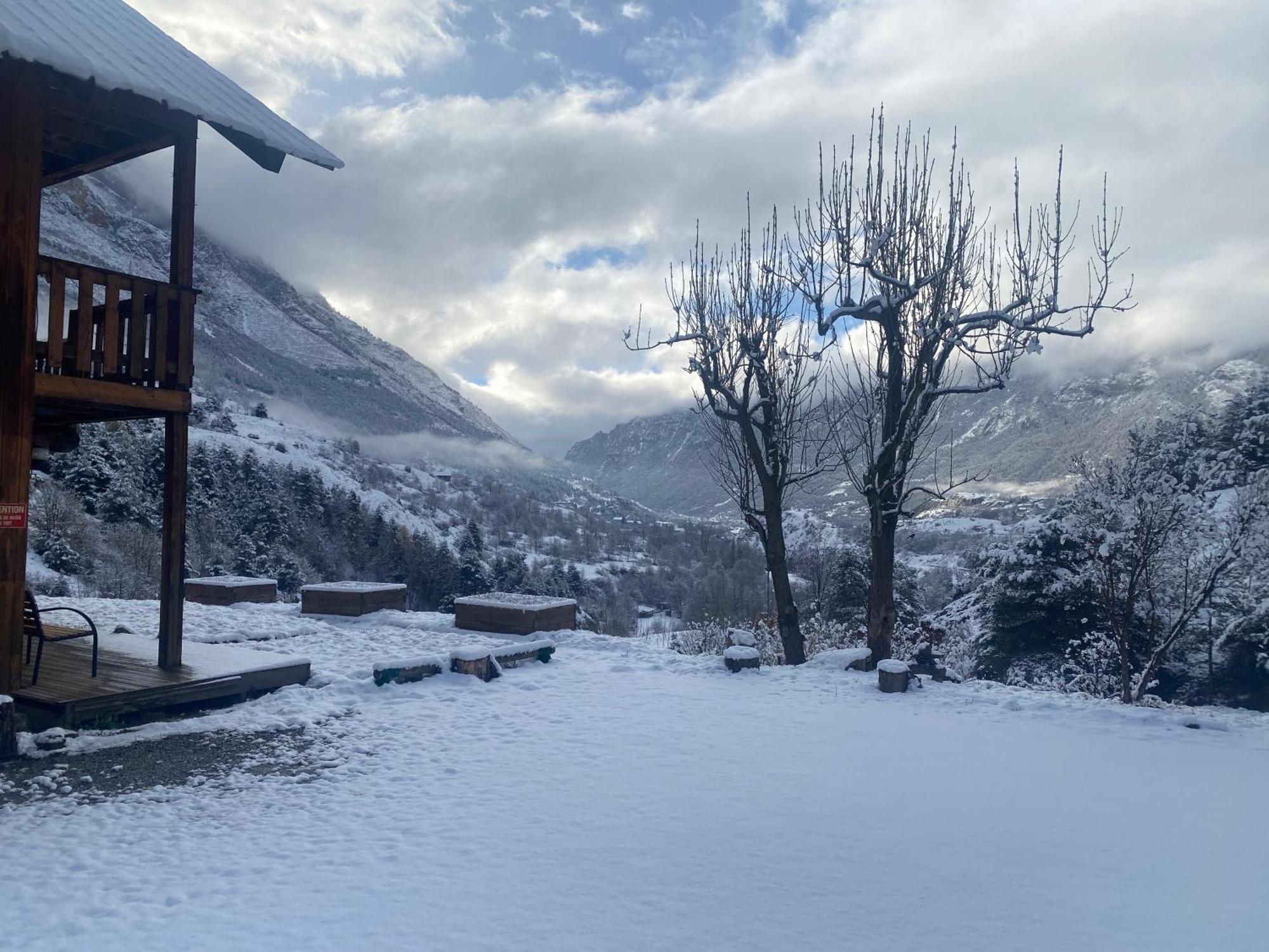 Chalet A Un Endroit Exceptionnel, Alpes, Parc National Des Ecrins Les Vigneaux Exterior photo